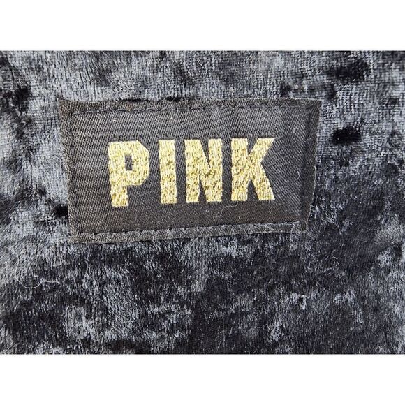 NWT Victoria's Secret Black Backpack Velour NWT - Picture 5 of 5